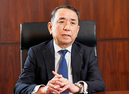 Atsushi Katsuki, President and CEO, Representative Director of Asahi Group Holdings, Ltd.