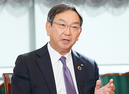 Hiroyasu Koike, President and CEO of Nomura Asset Management Co., Ltd.