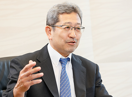 Manabu Chikumoto, President and CEO, Mitsubishi Chemical Group.